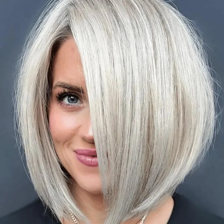 Каре стрижка женская 2024 модные тенденции фото Pin on Hair over 50