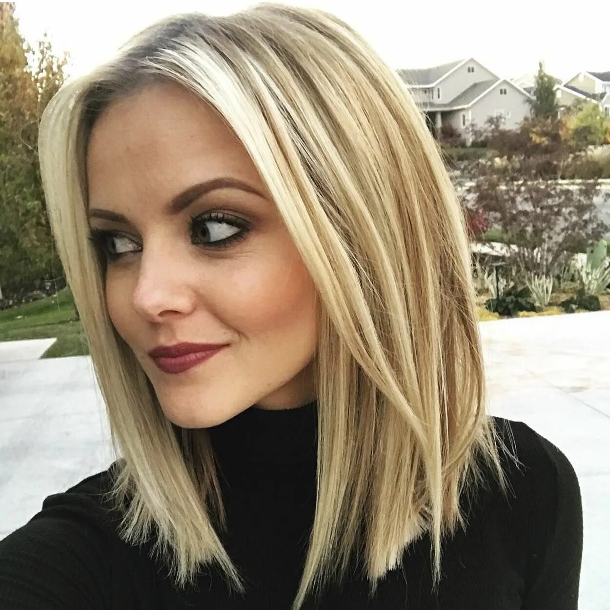 Каре стрижка женская для длинных Corte long bob: inspire-se com 51 imagens para todos os tipos de cabelo Penteado