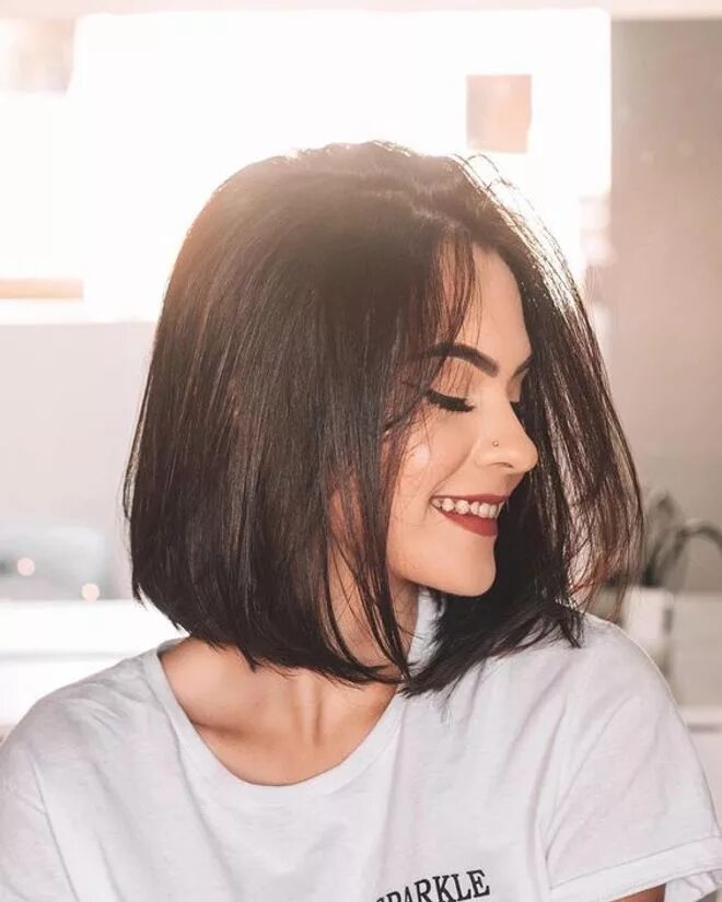 Каре стрижка женская до плеч Melenas cortas: 30 looks que te animarán a dar el paso este verano Peinados cabe