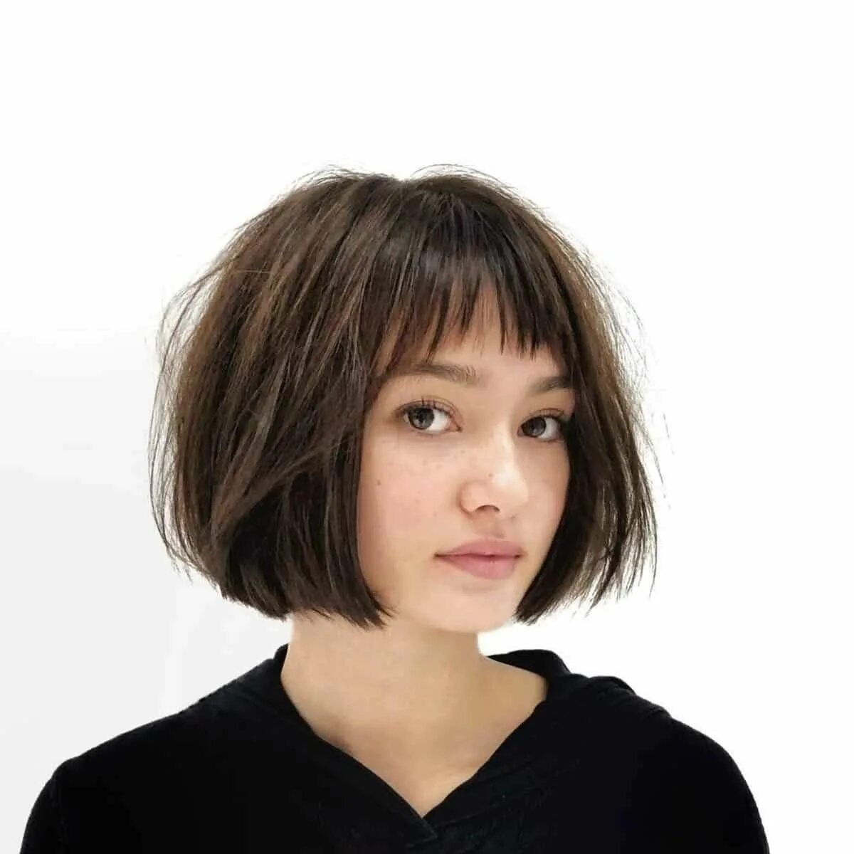 Каре стрижка женская с челкой 2024 46 Best Short Hairstyles for Thin Hair to Look Fuller Hairstyles for thin hair, 