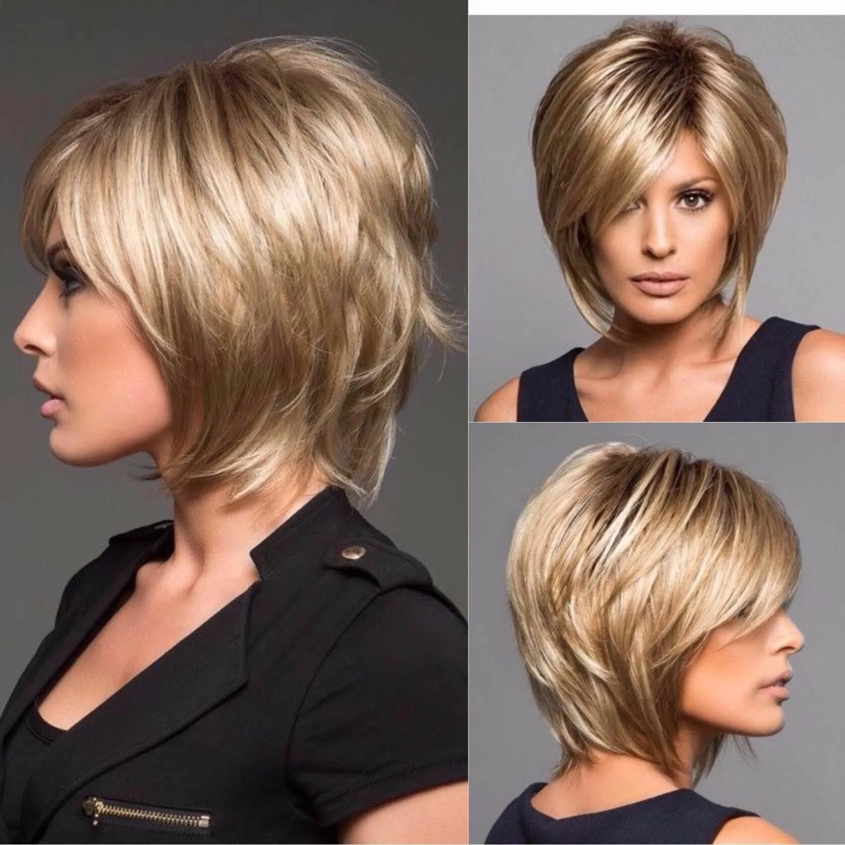 Каре стрижка женская с челкой каскад Красивые прически, стрижки - Разное OK.RU Cabelo com franja, Cabelo escalado, Id