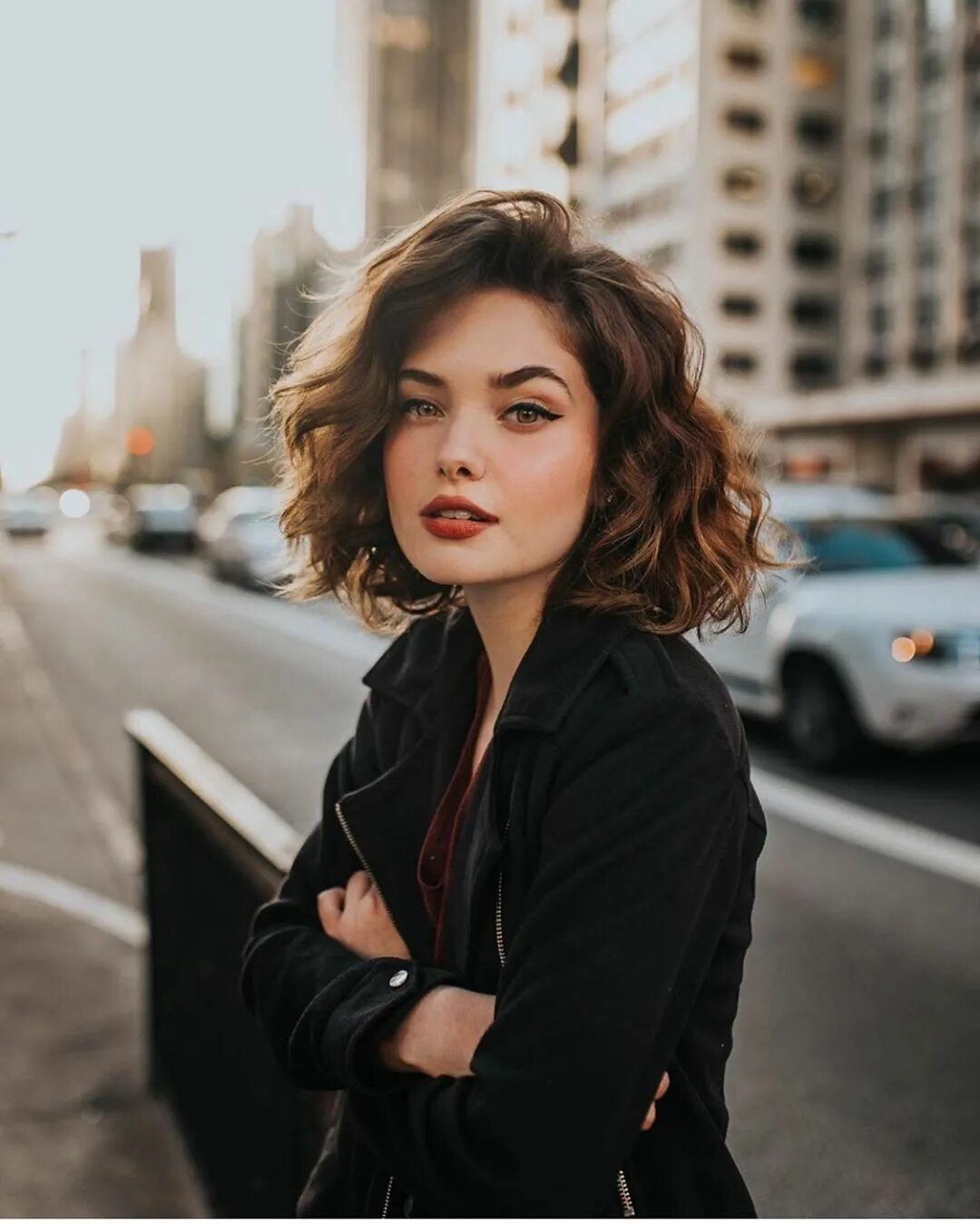 Каре стрижка женская волнистые волосы #bourscheidmonique #highlight #instagram #Model #NYC #photographer #Portraits #P