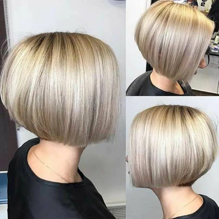 Каре стрижки фото со всех сторон 37 Charming Graduate Bob Haircut Ideas Bob hairstyles, Hair styles 2017, Short b