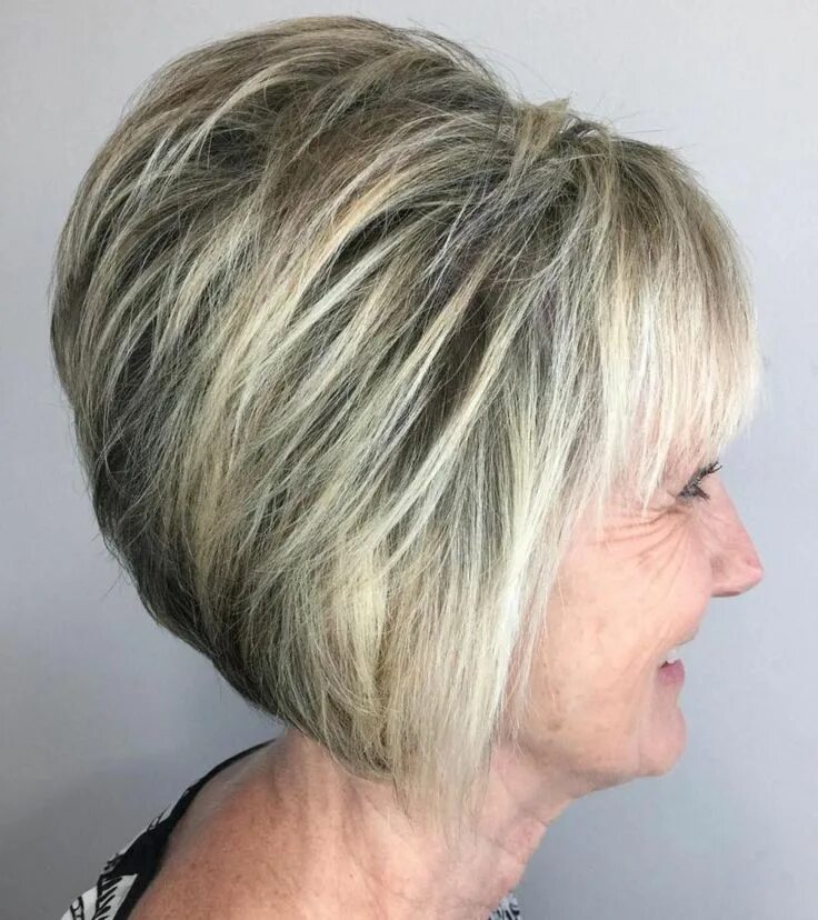 Каре стрижки на ножке 50 лет 80 Flattering Hairstyles for Women Over 50 of 2018 Modern hairstyles, Short bob 