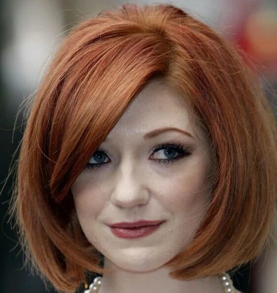 Каре стрижки рыжие Nicola Roberts Bob Hair styles 2014, Short bob hairstyles, Short bob haircuts