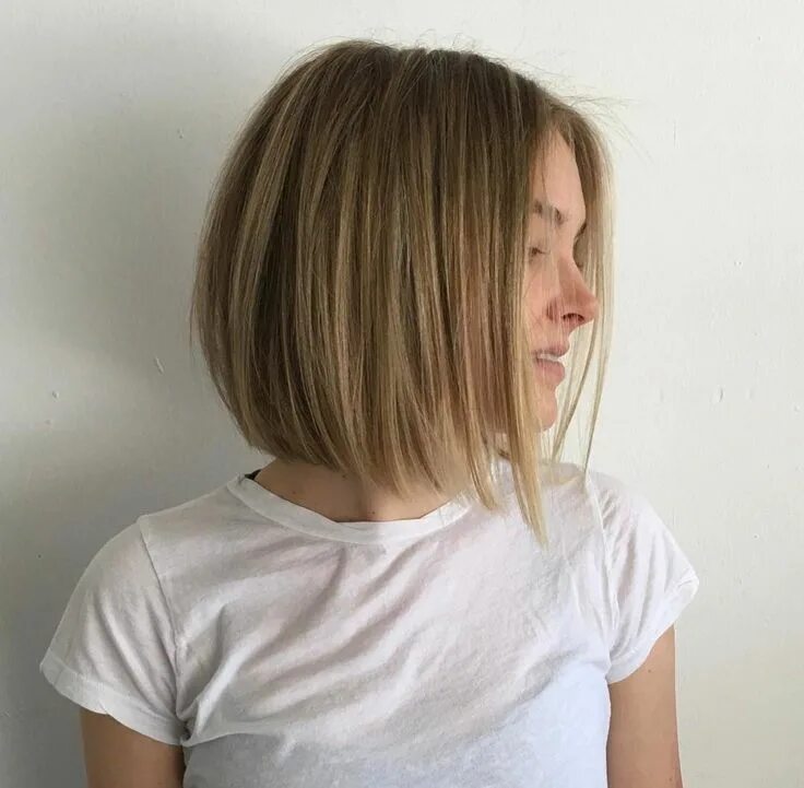 Каре светло русые волосы фото Pin på hair goals Frisyrer, Kort hår, Vackert hår