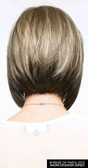 Каре сзади фото Pin by rosario brito on costes de cabello Short hair cuts for women, Bobs haircu