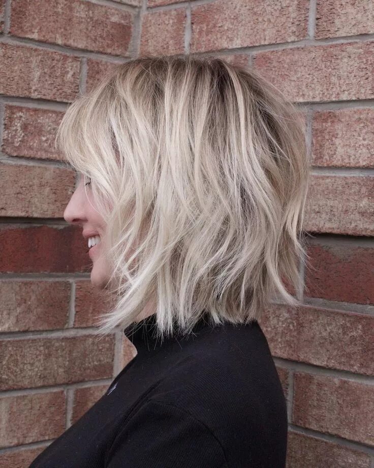 Каре текстурное стрижка Anh Co Tran on Instagram: "re.FRESH Color: @stephengarrison Cut/Style: #anhcotra