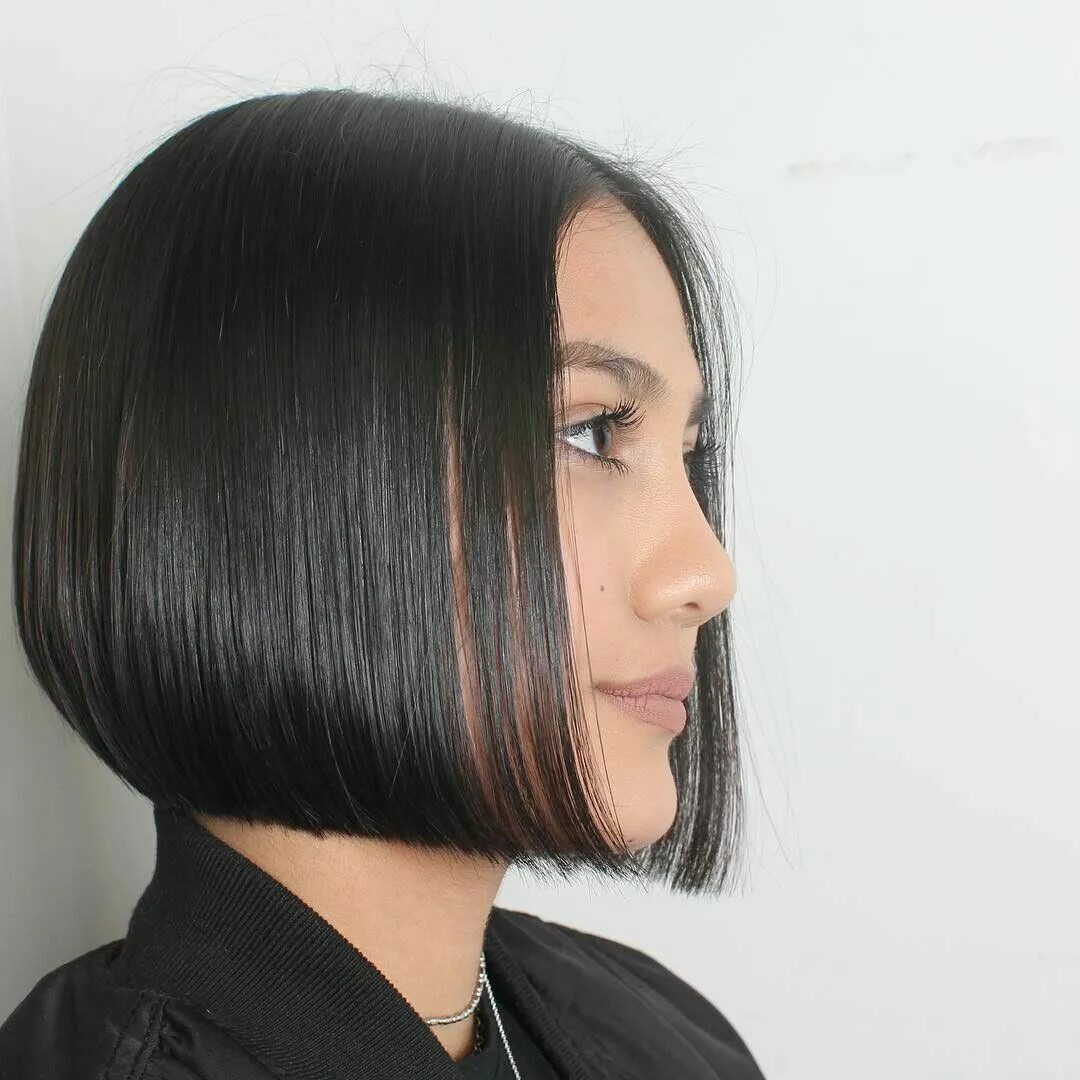 Каре темного цвета фото Pin on Bob hairstyles Bob hairstyles, Medium hair styles, Medium length hair sty