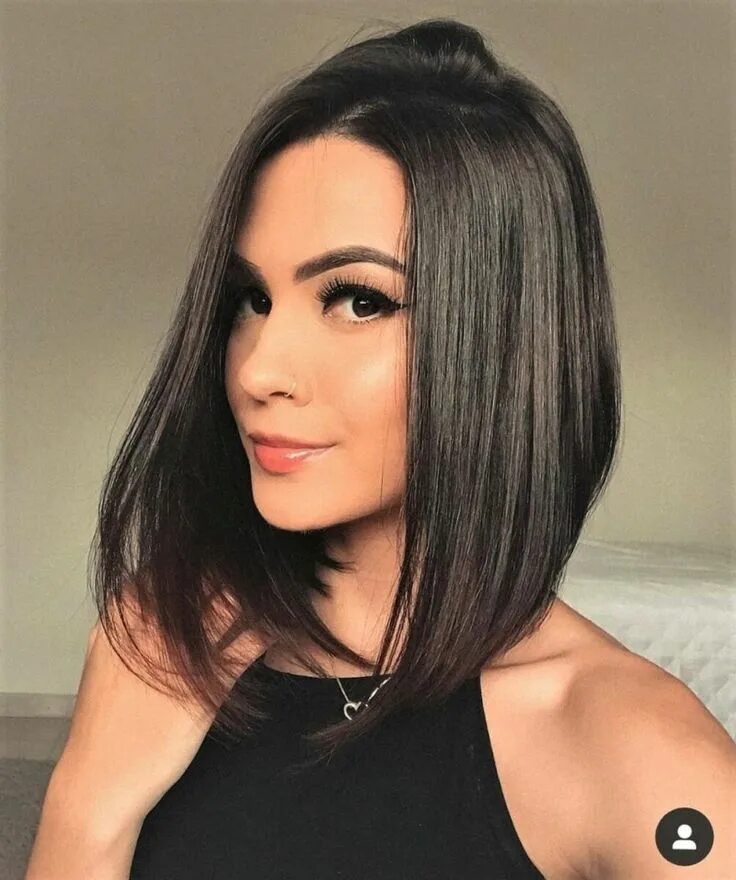 Карэ удлиненное каре фото Модные стрижки Каре 2024: все виды и 100 фото-идей! Thick hair styles, Comb over