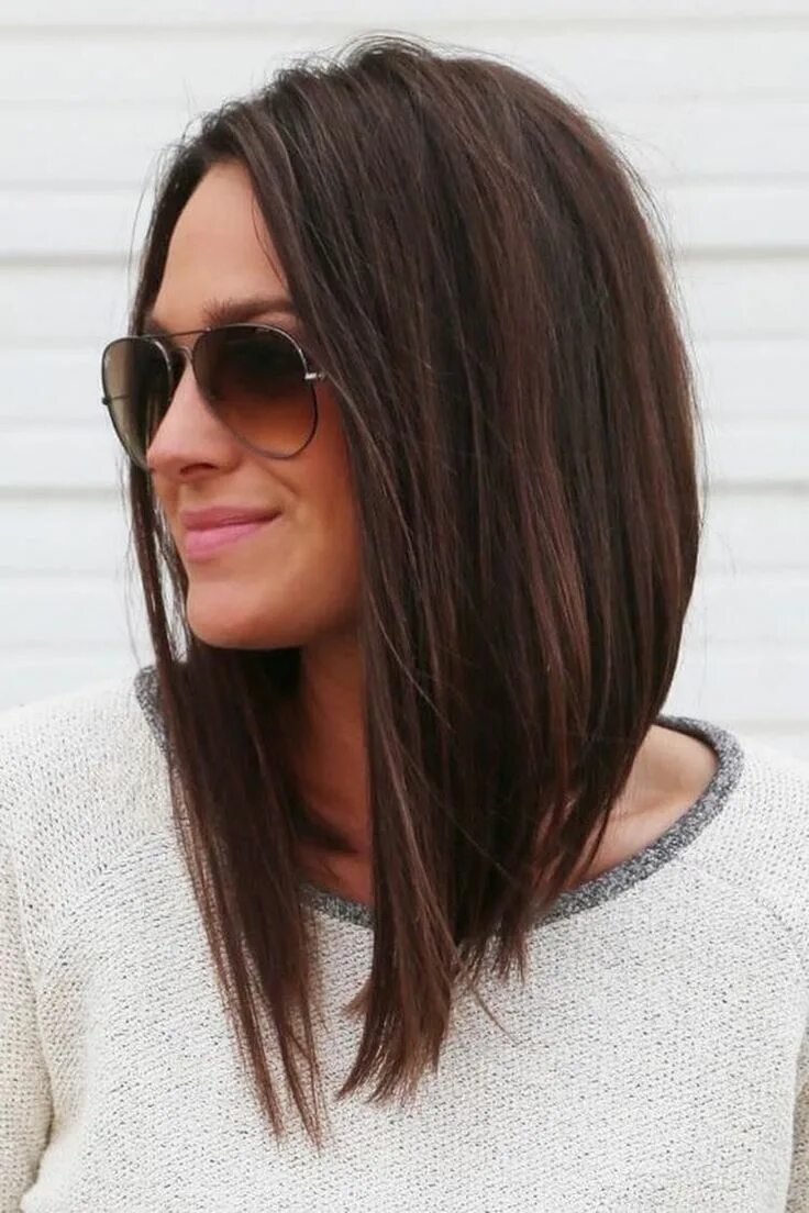 Каре удлиненное на тонкие фото Модные стрижки Каре 2021-2022: все виды и 100 фото Cortes de cabello bob, Peinad