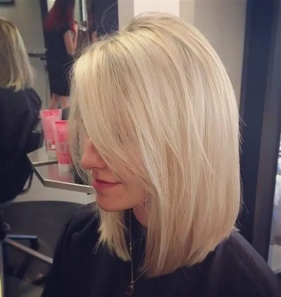 Каре удлиненное с челкой фото блондинки Blonde Bob-Haar, Bob-Haarschnitte Länge lang Haarschnitt, Bob frisur, Lange bob-