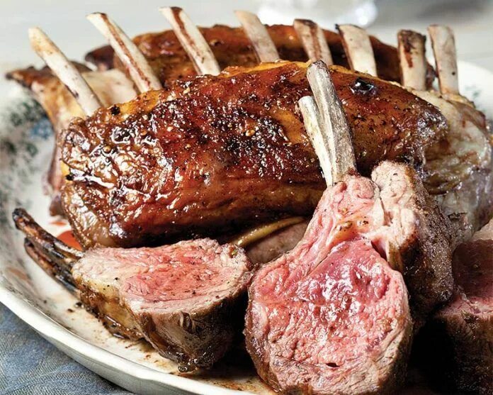Каре ягненка рецепты с фото Grilled Lamb Chops with Herb Chimichurri - Bake from Scratch Recipe Lamb steaks,