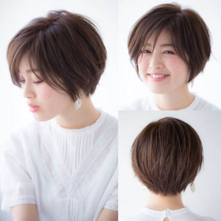 Каре японское прическа Pin on Bob in 2024 Hair inspiration short, Stylish short hair, Japanese short ha