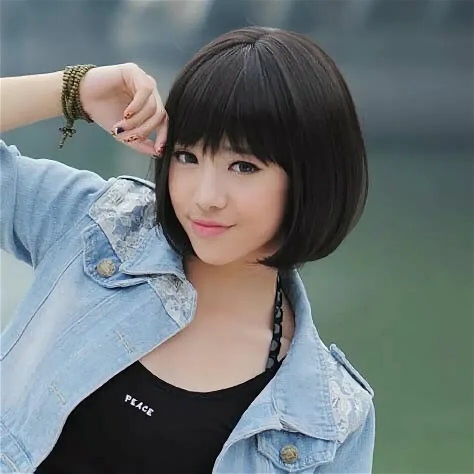 Каре японское прическа Épinglé par Bangtan_007 sur Hair