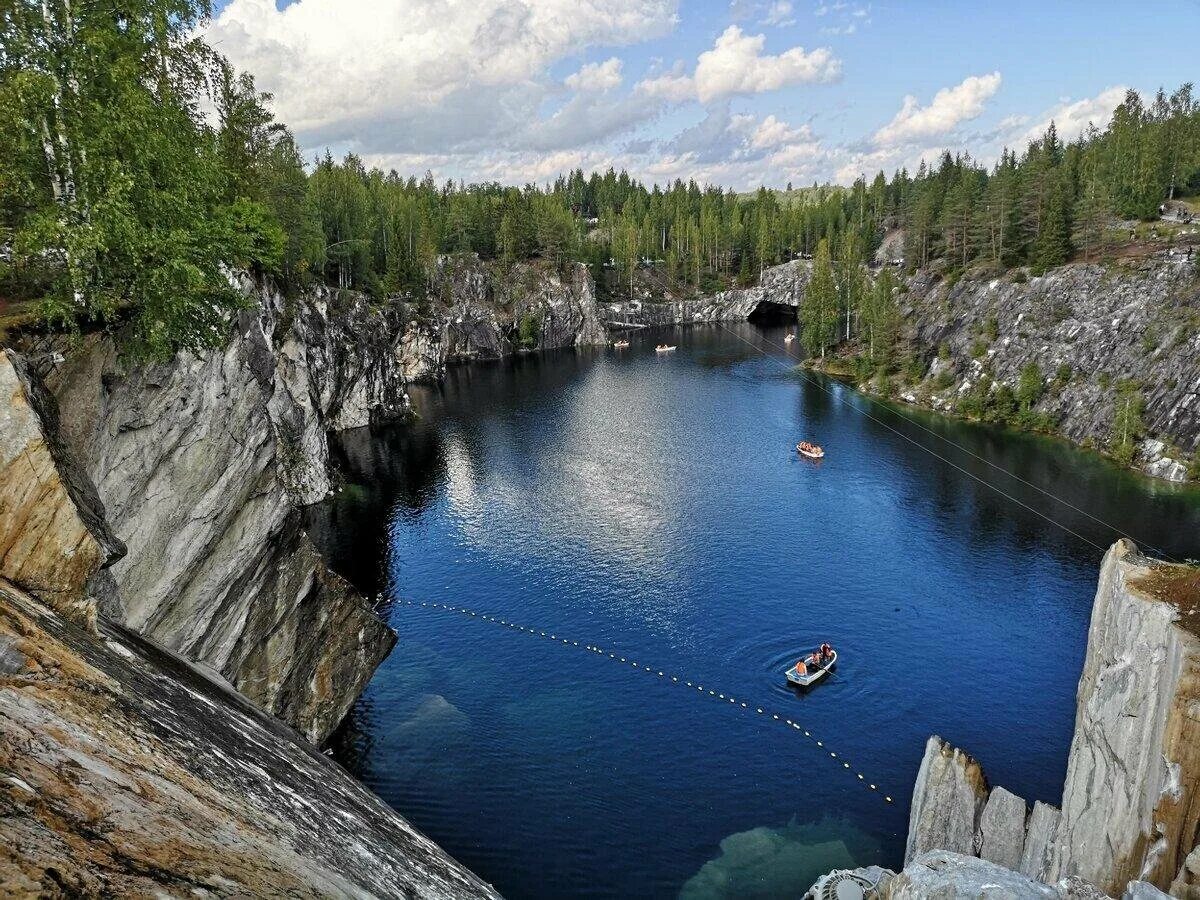 Карелия фото достопримечательности летом Карелия. Рускеала. Уникальный музей под открытым небом. НИТИ В РУКАХ Кира Спирки