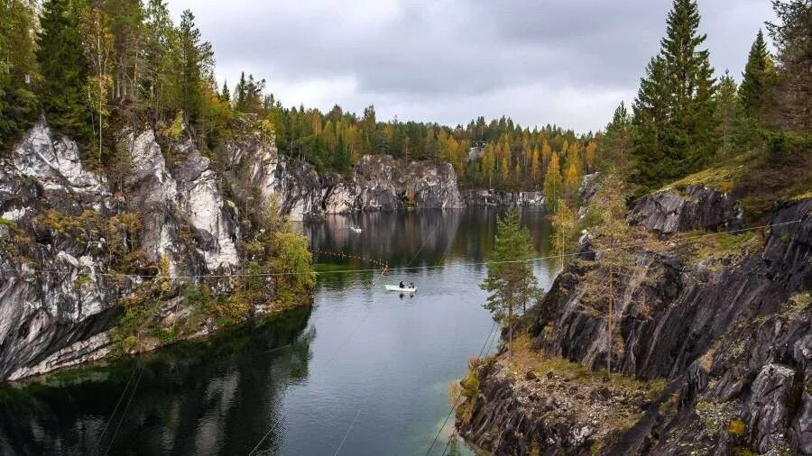 Карелия сегодня фото Парк "Рускеала" в Карелии начнет принимать туристов с 30 мая Новости России - Но