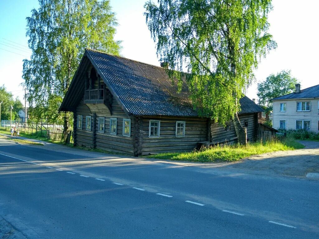 Карелия советская ул 47 14 фото Дом Марковых, достопримечательность, Советская ул., 91А, п. г. т. Пряжа - Яндекс