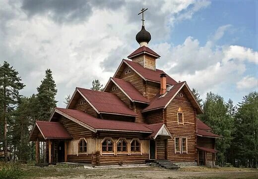 Карелия церкви фото Паломничество в Гирвас, храм Пантелеимона Целителя - Азбука паломника
