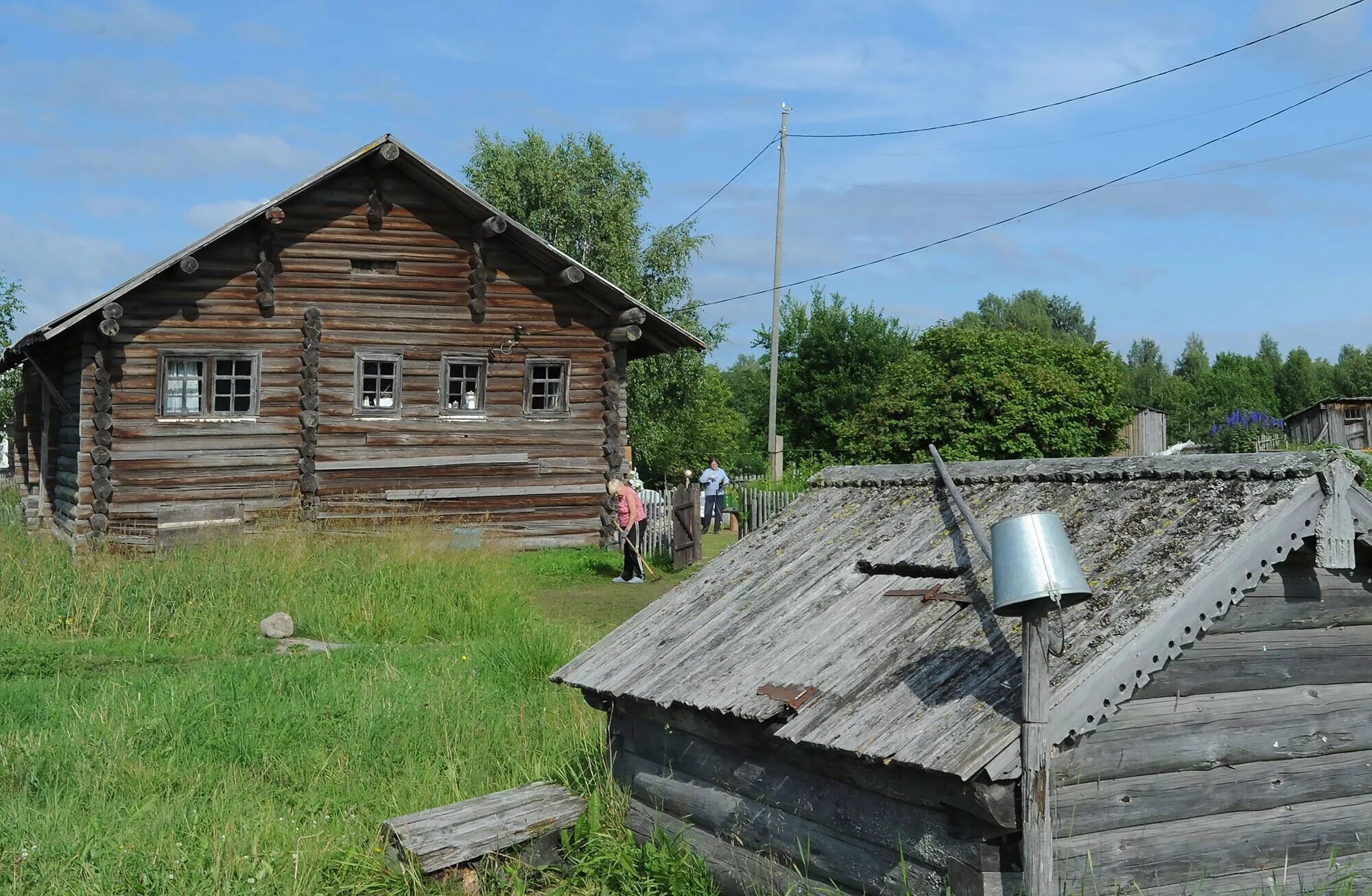 Карельская деревня кинерма фото Дверь в лето от кошка Сибирская за 29 сентября 2019 на Fishki.net