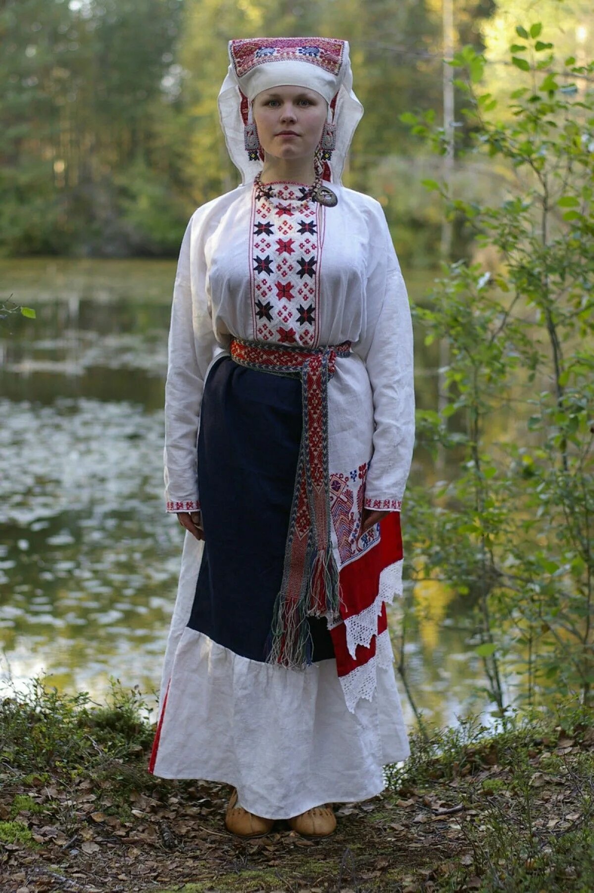 Карельский женский костюм национальный фото Pin su Uralic: Baltic Finns RU, FI & LV