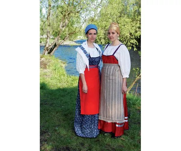 Карелы народный костюм фото Традиционный вепсский костюм (начало ХХ в.)- Traditional Costume Veppsian (early