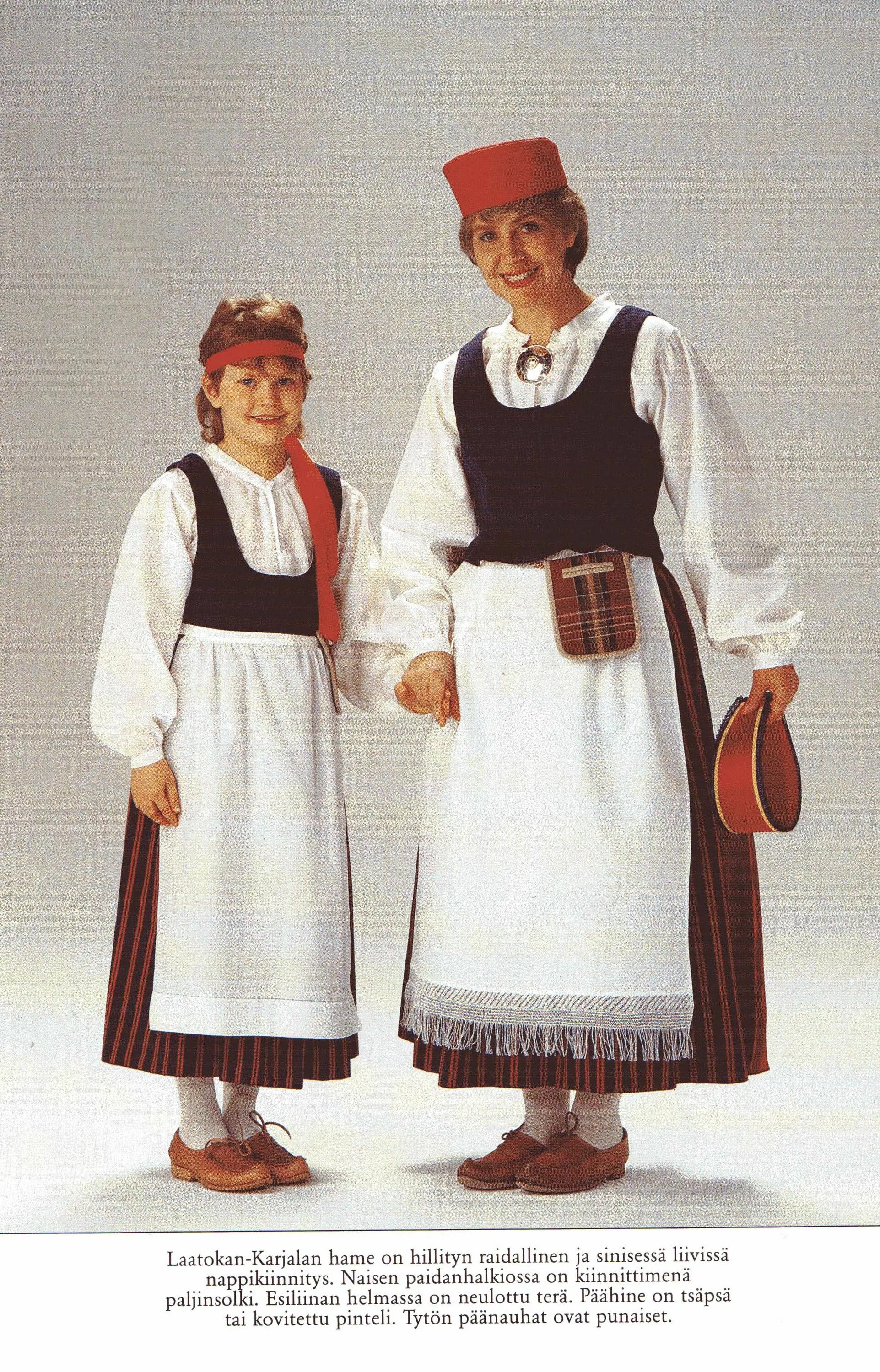 Карелы народный костюм фото Laatokankarjala. Carelia