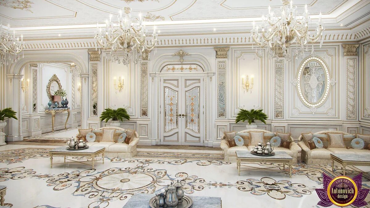 Карен карапетян дизайнер интерьеров Luxury living room of Katrina Antonovich :: Behance