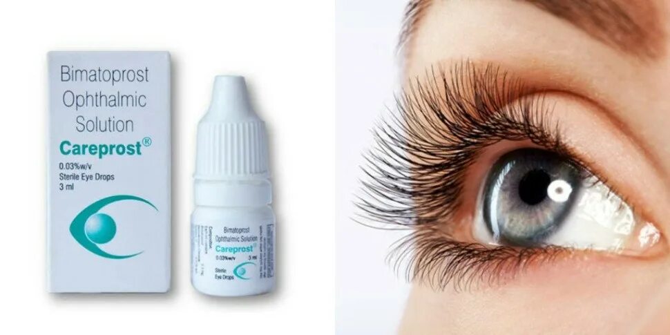 Карепрост фото ресниц Карепрост средство для роста и красоты ресниц (Careprost for Eyelashes) 3 мл - Т