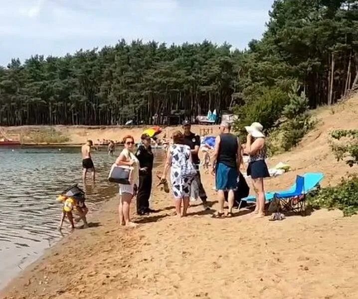 Карьер мечта калининград фото Купающихся в карьере у "Мечты" штрафуют