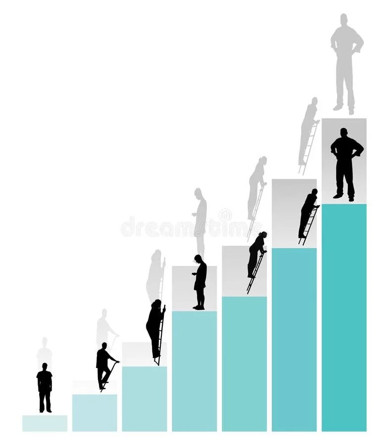 Карьерная лестница фото Career ladder stock vector. Illustration of growth, column - 82423674