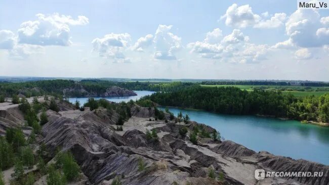 Карьеры в тульской области кондуки фото Россия, Тульская область, Романцевские горы / Кондуки - "◁ Романцевские горы - к