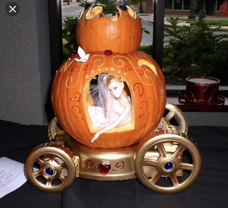 Карета из тыквы своими руками фото Pin by Shannon Rainey on Pumpkin Decor Pumpkin carving contest, Pumpkin carving,