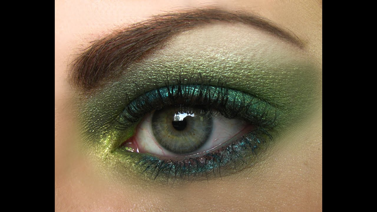 Кари зеленые фото Maquillaje de Noche para Ojos Verdes - YouTube