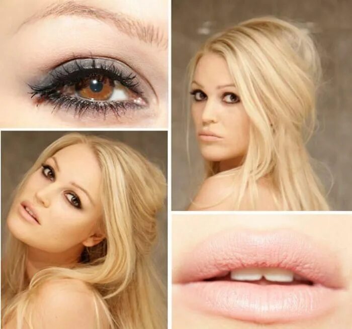 Карие глаза блондинка макияж глаз фото makeup for brown eyes with blonde hair Blonde hair brown eyes, Brown eyes blonde