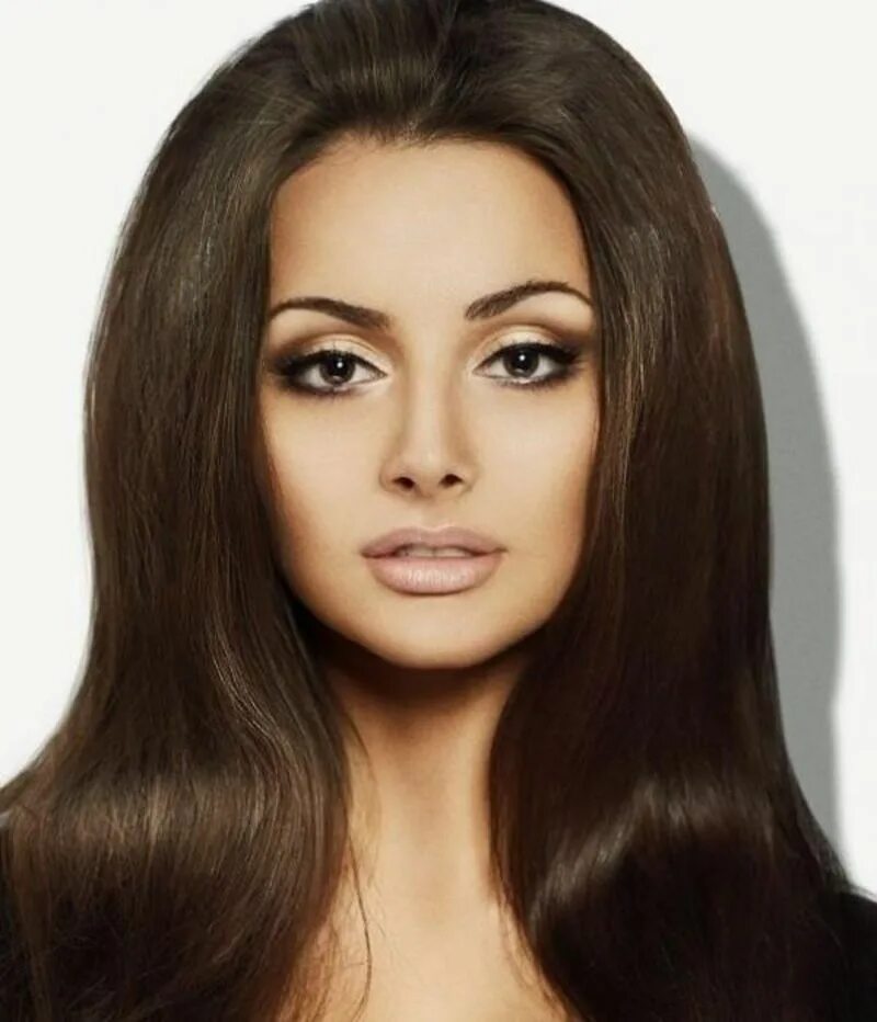Карие глаза и волосы фото 11 Clever Makeup Tips on How to Make Your Eyes Look Bigger Instantly ... Hair ma