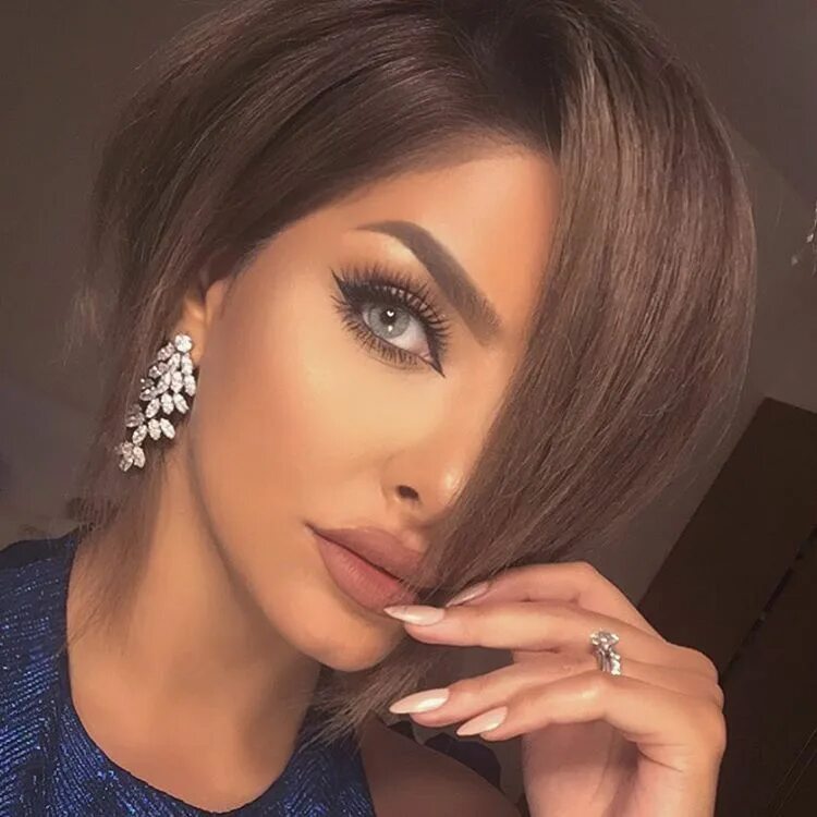 Карие глаза стрижка и цвет волос Pin on ♀ 'Ma makeup' ☼
