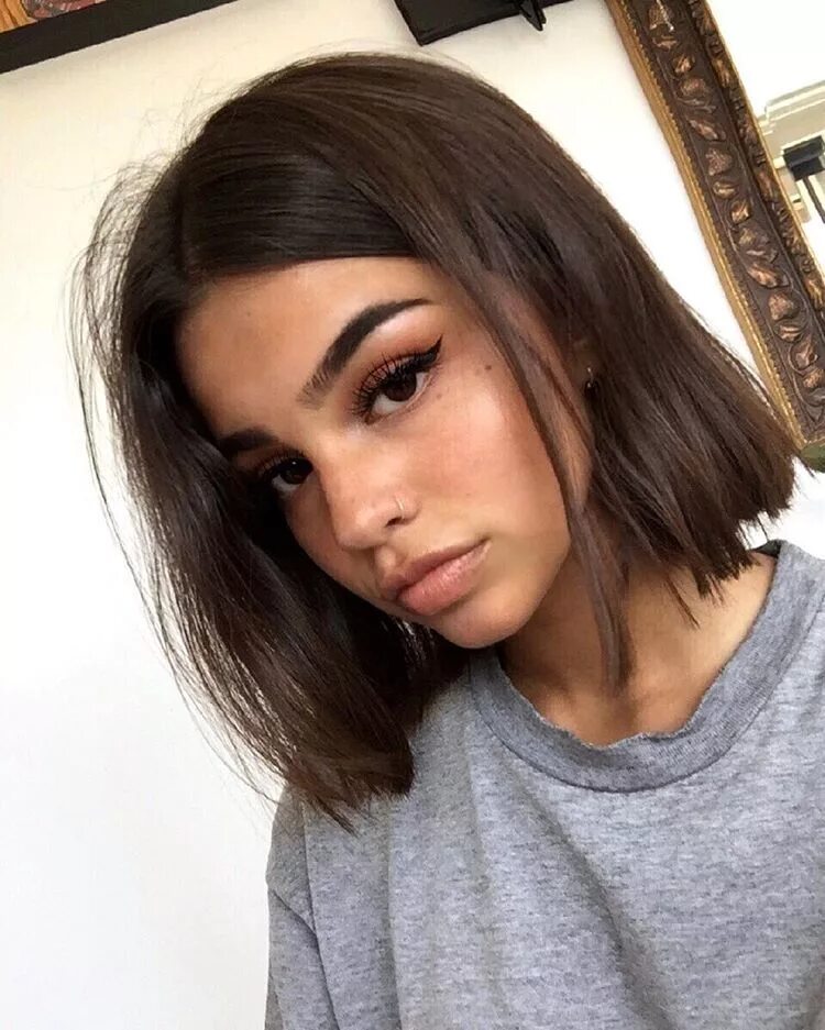 Карие волосы фото Arunya Guillot (@arunyaguillot) * Фото и видео в Instagram Idee per capelli, Cap