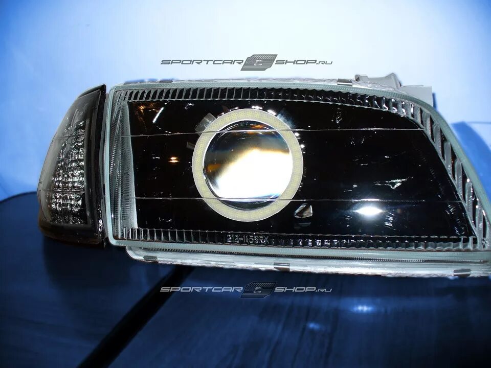 Карина е фары тюнинг Светодиодный тюнинг фар Toyota Carina Е - RUSSLIGHT на DRIVE2