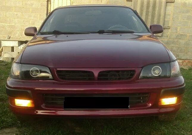Карина е фары тюнинг Фары Хрусталь + Линзованый Ксенон! - Toyota Carina E, 2 л, 1992 года тюнинг DRIV