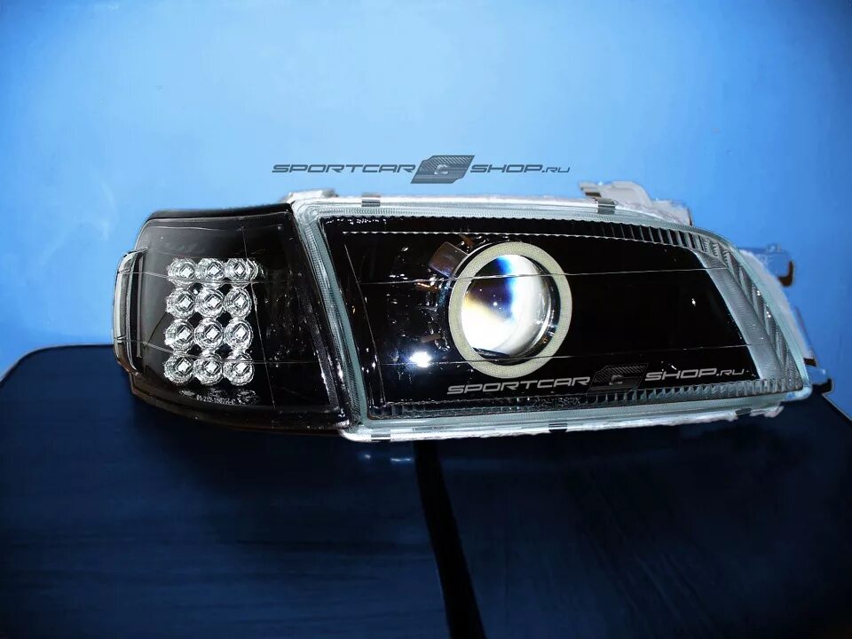 Карина е фары тюнинг Светодиодный тюнинг фар Toyota Carina Е - RUSSLIGHT на DRIVE2