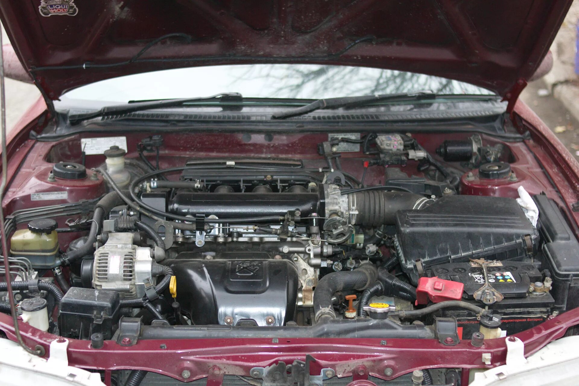 Карина фото двигателя Вот так вот все и выглядит теперь) - Toyota Carina ED (3G), 2 л, 1996 года тюнин