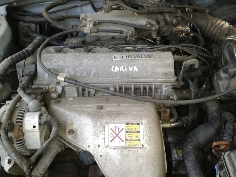 Карина фото двигателя toyota карина двигатель 2 , 0 16 valve купить бу Z11330567 - iZAP24