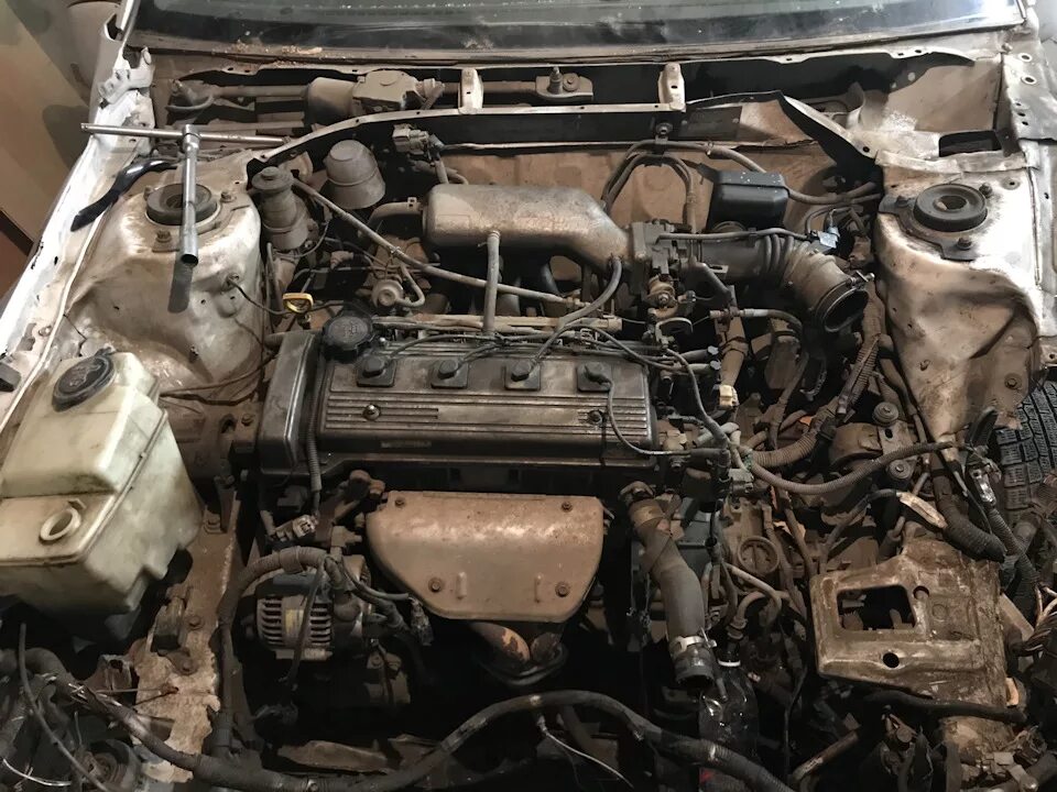 Карина фото двигателя Наконец-то swap - Toyota Carina II (T170), 1,6 л, 1989 года тюнинг DRIVE2
