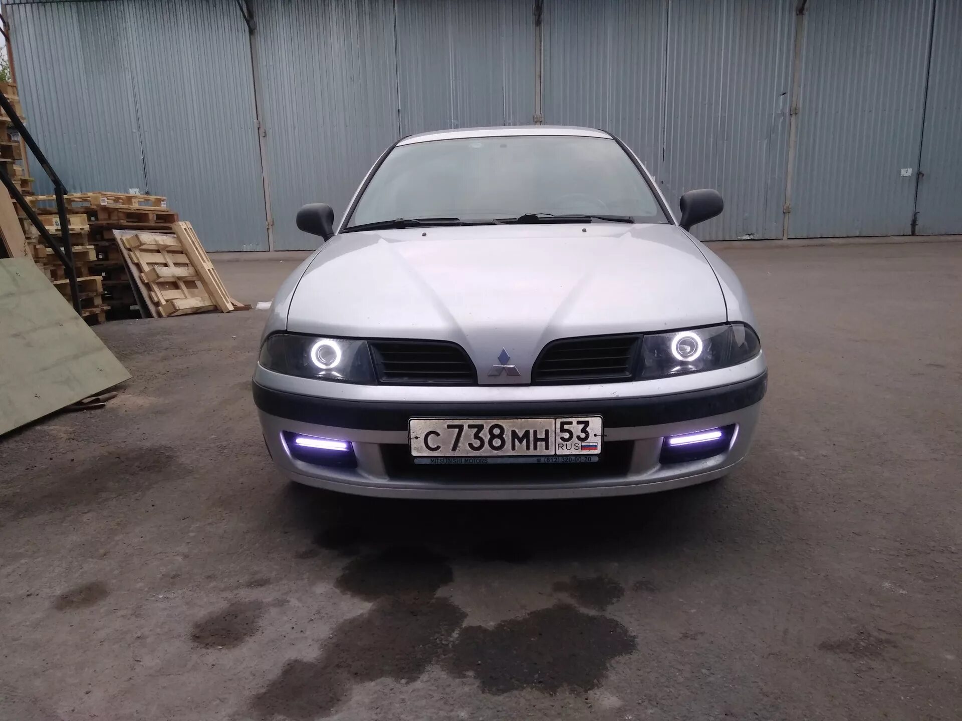 Каризма тюнинг фары Диоды - Mitsubishi Carisma, 1,6 л, 2003 года аксессуары DRIVE2