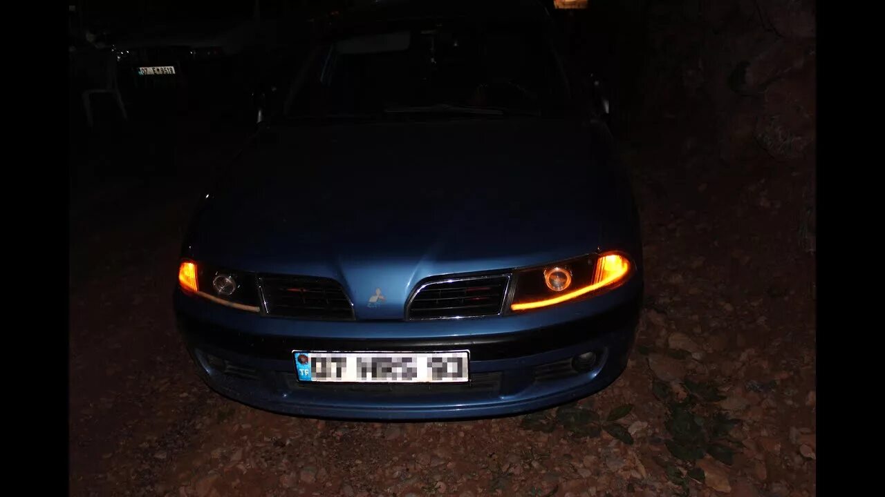 Каризма тюнинг фары Mitsubishi Carisma Mercek Far Angel Xenon Yapımı - YouTube
