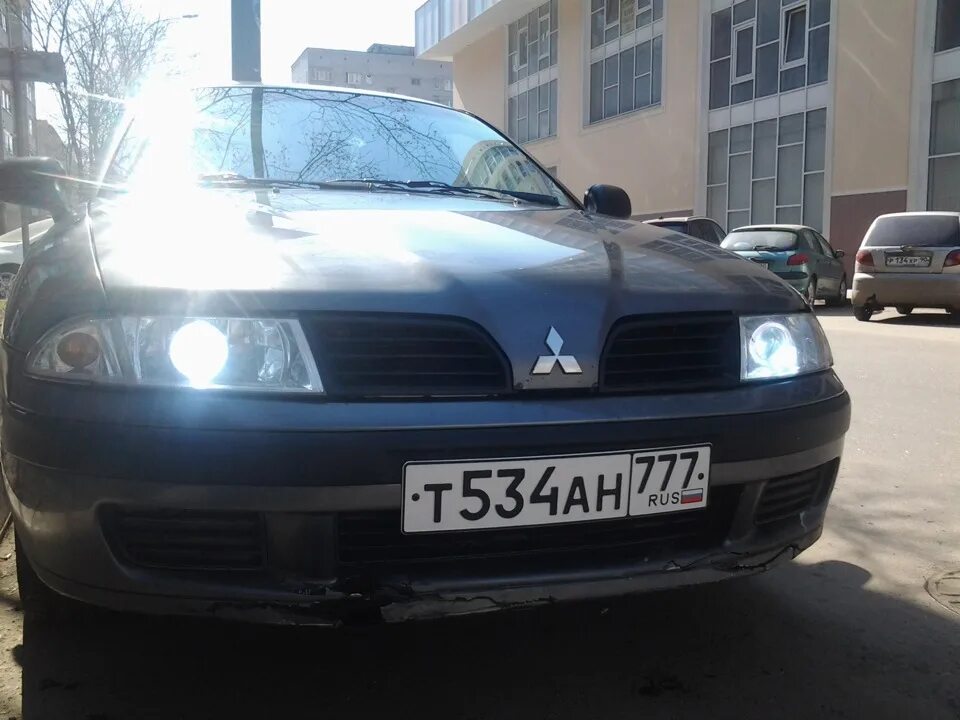 Каризма тюнинг фары Глаза боятся, а руки делают…Установка ксенона - Mitsubishi Carisma, 1,6 л, 2002 