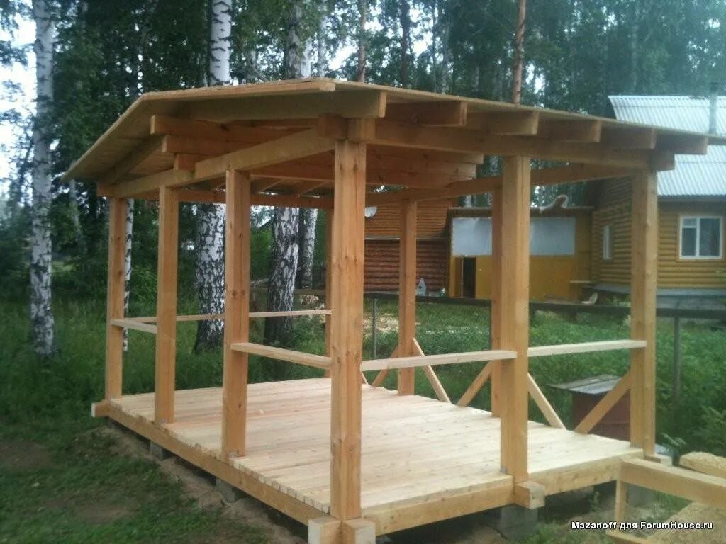 Каркас беседки из бруса 100х100 своими руками Беседка своими руками из бруса - CormanStroy.ru