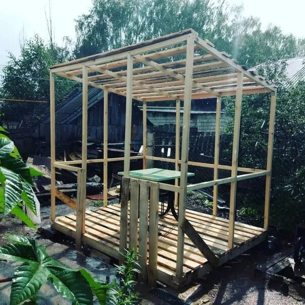 Каркас беседки из бруса своими руками Arbor with your own hands for 2 days from a bar 40x50 and 100x100 2023 Сделай са