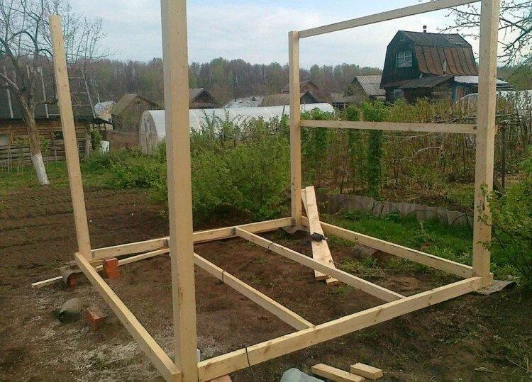 Каркас беседки из дерева своими руками Как сделать садовую беседку своими руками - из дерева, кирпича, металла (чертежи